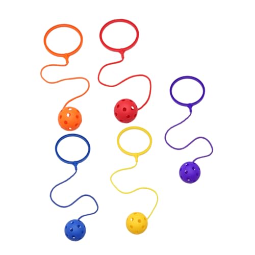CHICAMPERA 5Stücke Jumping Ring für Knöchel Sprungball Zufällige Farben Fördert Koordination und Balance für Drinnen und Draußen CHICAMPERA 5Stücke Jumping Ring für Knöchel Sprungball Zufällige Farben Fördert Koordination und Balance für Drinnen und Draußen von CHICAMPERA