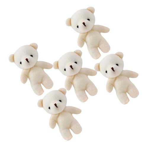 CHICAMPERA 5Stücke Mini Bärenpuppen aus Weiche Cartoon Dekorationsfiguren für DIY Projekte Hochzeitsgeschenke Geburtstage Valentinstag und Weihnachten CHICAMPERA 5Stücke Mini Bärenpuppen aus Weiche Cartoon Dekorationsfiguren für DIY Projekte Hochzeitsgeschenke Geburtstage Valentinstag und Weihnachten von CHICAMPERA