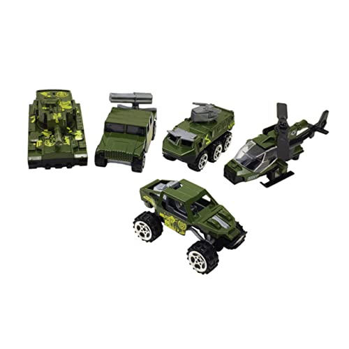 CHICAMPERA 5stücke Teiliges Mini Feuerwehrfahrzeug-modellset Aus Legierung Realistisches Spielzeugauto Für Sammler Dekoration Für Endlosen Spielspaß von CHICAMPERA