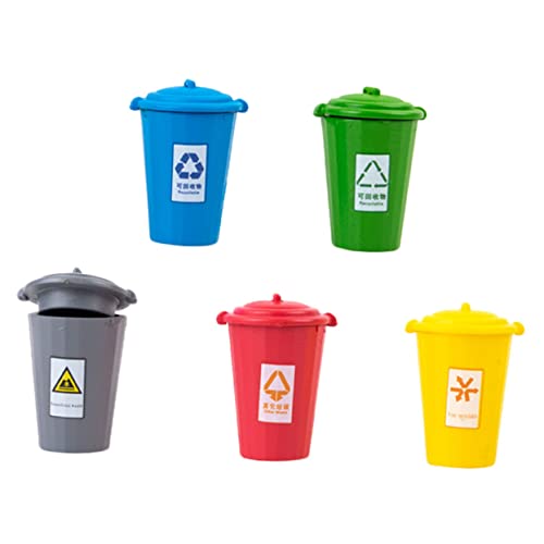 CHICAMPERA 5Stücke Mülleimer Dekorative Tischabfalleimer für Puppenhäuser Sandtisch und DIY Projekte Langlebiges Material Süße Mini Deko für Zimmer CHICAMPERA 5Stücke Mülleimer Dekorative Tischabfalleimer für Puppenhäuser Sandtisch und DIY Projekte Langlebiges Material Süße Mini Deko für Zimmer von CHICAMPERA