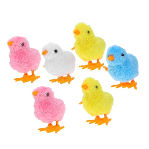 CHICAMPERA 6 Stück Aufzieh-tierspielzeug, Aufzieh-küken, Aufzieh-küken, Spielzeug, Aufzieh-Ostern-Spielzeug, Ostern, Aufzieh-Spielzeug, aufzieh-küken, Aufzieh-hühner-Spielzeug CHICAMPERA 6 Stück Aufzieh-tierspielzeug, Aufzieh-küken, Aufzieh-küken, Spielzeug, Aufzieh-Ostern-Spielzeug, Ostern, Aufzieh-Spielzeug, aufzieh-küken, Aufzieh-hühner-Spielzeug von CHICAMPERA