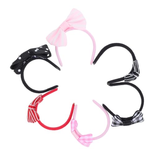 CHICAMPERA 6 Stück Bogenhaarschmuck für DIY Puppenhaus Accessoires und Fotografie Leicht und Elegant von CHICAMPERA