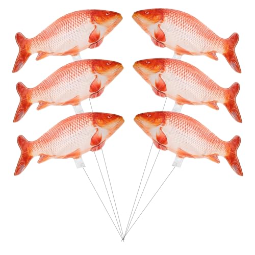CHICAMPERA 6 Stück Dekorative Aluminiumfolien Ballons Fischform Aufblasbare für Partys und Geburtstagsfeiern Niedliche Partydekorationen für Fisch Themen Events CHICAMPERA 6 Stück Dekorative Aluminiumfolien Ballons Fischform Aufblasbare für Partys und Geburtstagsfeiern Niedliche Partydekorationen für Fisch Themen Events von CHICAMPERA
