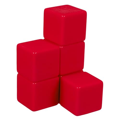 CHICAMPERA 6 Stück Große Leere Sechsseitige Würfel aus Kunststoff für DIY Projekte Unterricht und Spiele Beschreibbare Würfel für Kreative Aktivitäten und Home Decor CHICAMPERA 6 Stück Große Leere Sechsseitige Würfel aus Kunststoff für DIY Projekte Unterricht und Spiele Beschreibbare Würfel für Kreative Aktivitäten und Home Decor von CHICAMPERA