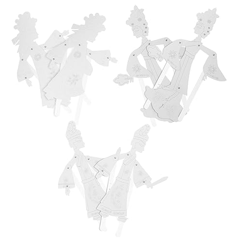 CHICAMPERA 6 Stück Handgemachte Chinesische Schattenspielzeuge Teiliges DIY Shadow Kit aus Hochwertigem für Kreative Schattenpuppenspiele zu Gestalten Chinesische Kultur zu CHICAMPERA 6 Stück Handgemachte Chinesische Schattenspielzeuge Teiliges DIY Shadow Kit aus Hochwertigem für Kreative Schattenpuppenspiele zu Gestalten Chinesische Kultur zu von CHICAMPERA