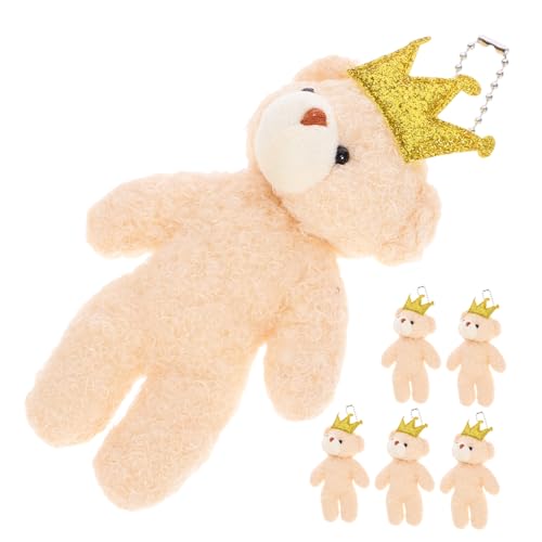 CHICAMPERA 6 Stück Mini Bär Schlüsselanhänger Süße Plüschtiere als DIY Anhänger für Taschen Hochzeiten Feiern Deko für Weihnachten Valentinstag Mehr CHICAMPERA 6 Stück Mini Bär Schlüsselanhänger Süße Plüschtiere als DIY Anhänger für Taschen Hochzeiten Feiern Deko für Weihnachten Valentinstag Mehr von CHICAMPERA