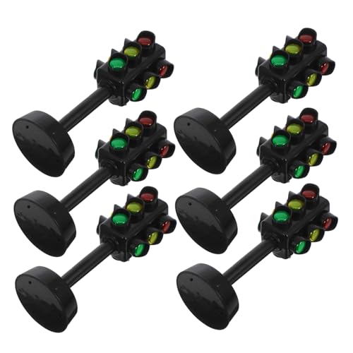 CHICAMPERA 6 Stück Mini-verkehrsschilder, Straßenlichtblock, Kindersicherheit, Bildung, Spielzeug, Simulation, Sicherheits-verkehrsanzeige Für Intellektuelle Entwicklung Und Spielen CHICAMPERA 6 Stück Mini-verkehrsschilder, Straßenlichtblock, Kindersicherheit, Bildung, Spielzeug, Simulation, Sicherheits-verkehrsanzeige Für Intellektuelle Entwicklung Und Spielen von CHICAMPERA