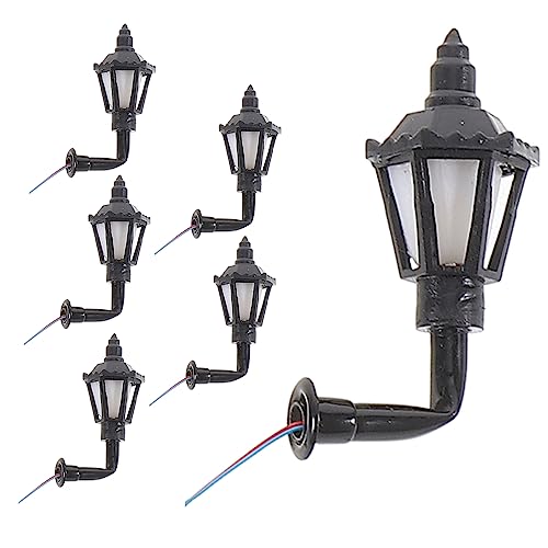 CHICAMPERA 6 Stück Miniatur Wandlampe Set Europäisches Design DIY Modell Licht für und Landschaftsdekoration Warmweiß für Partys und Sammlungen CHICAMPERA 6 Stück Miniatur Wandlampe Set Europäisches Design DIY Modell Licht für und Landschaftsdekoration Warmweiß für Partys und Sammlungen von CHICAMPERA