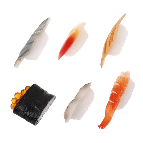 CHICAMPERA Realistisches Sushi- Simulations-Sushi-Spielzeug Multifunktionales Für Küche Party von CHICAMPERA