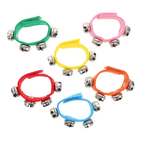 CHICAMPERA 6 Stück Teiliges Set Bunte Handgelenk Glocken für Musikalisches für Tanz und Sensory Training für und Musikbildung Fördert die Sensorische Entwicklung und Koordination CHICAMPERA 6 Stück Teiliges Set Bunte Handgelenk Glocken für Musikalisches für Tanz und Sensory Training für und Musikbildung Fördert die Sensorische Entwicklung und Koordination von CHICAMPERA