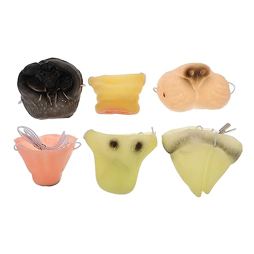 CHICAMPERA 6 Stück Tierische Nase Cosplay-tier Für Cosplay Halloween-tier Abdeckung Nasenmasken Für Tiere Lustige Nasenmasken Maskerade Nasenmaske Beängstigend Streich Atmungsaktiv Bunt Vinyl CHICAMPERA 6 Stück Tierische Nase Cosplay-tier Für Cosplay Halloween-tier Abdeckung Nasenmasken Für Tiere Lustige Nasenmasken Maskerade Nasenmaske Beängstigend Streich Atmungsaktiv Bunt Vinyl von CHICAMPERA