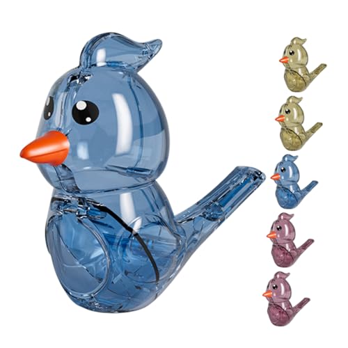 CHICAMPERA 6 Stück Wasservogelpfeifenspielzeug Entzückende Pfeife Partypfeifen Für Zugpfeife Vogel Kinderpfeife Vogel-kinderpfeifen Plastik von CHICAMPERA