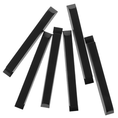 CHICAMPERA 6 Stücke Klavier Tastenoberteile Ersatz Klavier Tasten Tops Kunststoff Instrument Teile Universelle Ersatzteile Für Klavier Reparatur Zubehör Gadget von CHICAMPERA