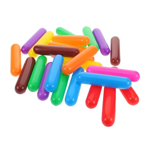 CHICAMPERA 60 Stück Bunte Plastik Ozeanbälle für Kleinkinder für Spielplätze und Pool Fördert Spaß und Bewegung für und Außenbereich von CHICAMPERA