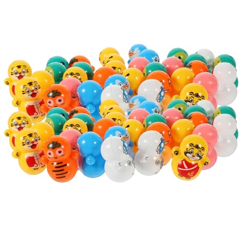 CHICAMPERA 60Stücke Teiliges Mini Tumbler Spielzeuge Süße Tiermotive aus Robustem Kunststoff Geburtstags Gastgeschenk oder Goodie Bag Füller für Zufällige Farben CHICAMPERA 60Stücke Teiliges Mini Tumbler Spielzeuge Süße Tiermotive aus Robustem Kunststoff Geburtstags Gastgeschenk oder Goodie Bag Füller für Zufällige Farben von CHICAMPERA