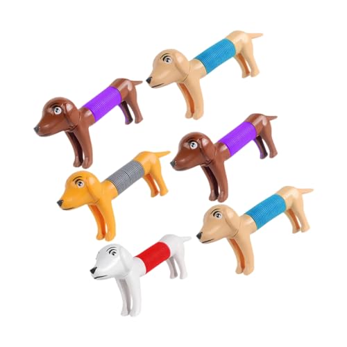 CHICAMPERA 6stücke Teiliges Teleskopisches Hundespielzeug Aus Buntem Material Interaktive -röhren Für Emotionale Entspannung Und Partyspaß Für Kleine Und Große Hunde CHICAMPERA 6stücke Teiliges Teleskopisches Hundespielzeug Aus Buntem Material Interaktive -röhren Für Emotionale Entspannung Und Partyspaß Für Kleine Und Große Hunde von CHICAMPERA