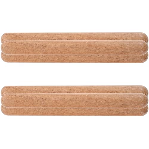 CHICAMPERA 6Stücke Rhythmusstöcke für Holz Musikinstrumente für Klassenraum Fördert Rhythmusgefühl und Kreativität Langlebig und Sicher der Anwendung CHICAMPERA 6Stücke Rhythmusstöcke für Holz Musikinstrumente für Klassenraum Fördert Rhythmusgefühl und Kreativität Langlebig und Sicher der Anwendung von CHICAMPERA