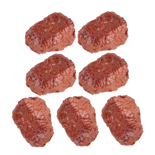CHICAMPERA 7 Stück Küchendekoration Gefälschte Steaks Künstliche Fleischrequisiten Falsches Fleisch Realistisches Künstliches Fleisch Realistisches Spielfutter Leben Groß Party PVC CHICAMPERA 7 Stück Küchendekoration Gefälschte Steaks Künstliche Fleischrequisiten Falsches Fleisch Realistisches Künstliches Fleisch Realistisches Spielfutter Leben Groß Party PVC von CHICAMPERA