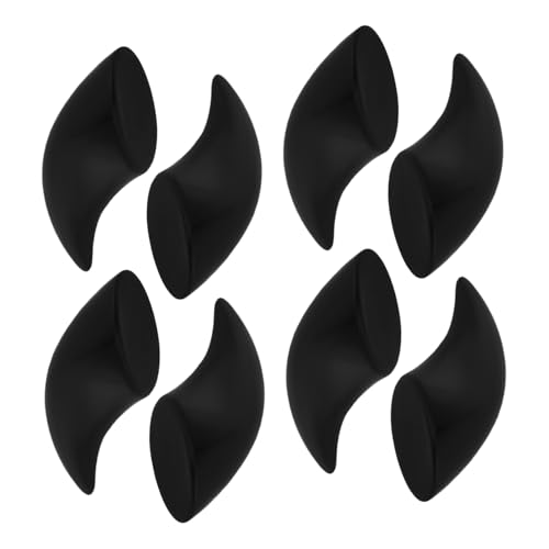 CHICAMPERA 8 Stück Fursuit-nagelzubehör Pfote Fursuit- Fingerkrallen Halloween-Handschuhe Falsche Fingernägel Harz Black CHICAMPERA 8 Stück Fursuit-nagelzubehör Pfote Fursuit- Fingerkrallen Halloween-Handschuhe Falsche Fingernägel Harz Black von CHICAMPERA
