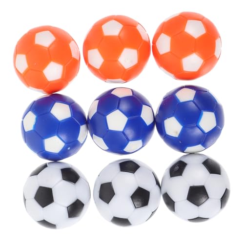 CHICAMPERA 9Stücke Tischfußballbälle Tischfußball Ersatzbälle Für Tischfußballspiele Und Kicker Zubehör von CHICAMPERA