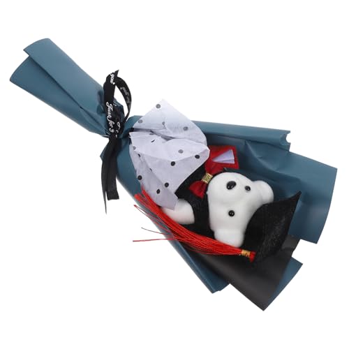 CHICAMPERA Abschluss Bär Blumenstrauß Einzigartige Dekoration für Abschlussfeiern Plüschbär im Graduationsoutfit für Kindergarten Grundschule und Hochschulabsolventen CHICAMPERA Abschluss Bär Blumenstrauß Einzigartige Dekoration für Abschlussfeiern Plüschbär im Graduationsoutfit für Kindergarten Grundschule und Hochschulabsolventen von CHICAMPERA
