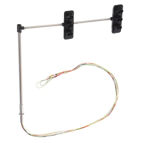 CHICAMPERA Miniatur Ampel Modellkit Für Sandtisch Und Modelleisenbahn Leuchtende Verkehrsampel Für Unterricht Und Verkehrssicherheit Für Modellbau-enthusiasten CHICAMPERA Miniatur Ampel Modellkit Für Sandtisch Und Modelleisenbahn Leuchtende Verkehrsampel Für Unterricht Und Verkehrssicherheit Für Modellbau-enthusiasten von CHICAMPERA