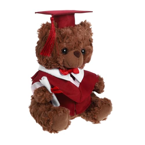 CHICAMPERA Arztanzugbär Puppe Mini-abschluss-stoffbären Weiches Arztspielzeug Junggesellenbär Doktorbär-abschluss Abschluss-stofftier Kindergartenabschluss Bär Mini-abschlussbären Plüsch Rot CHICAMPERA Arztanzugbär Puppe Mini-abschluss-stoffbären Weiches Arztspielzeug Junggesellenbär Doktorbär-abschluss Abschluss-stofftier Kindergartenabschluss Bär Mini-abschlussbären Plüsch Rot von CHICAMPERA