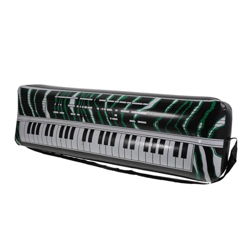 CHICAMPERA Aufblasbares PVC Musikinstrument Interaktives Elektronisches Klavier für Partys Foto Requisite für Hochzeiten Strandpartys und Veranstaltungen von CHICAMPERA