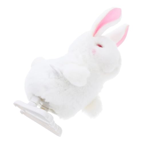 CHICAMPERA Aufziehspielzeug Hase Lustiges Plüschspielzeug für Ostern als Party und Ostergeschenk Einfach Aufzuziehen Batterien Erforderlich Einzigartiges Tierdesign für Mehr Spaß von CHICAMPERA