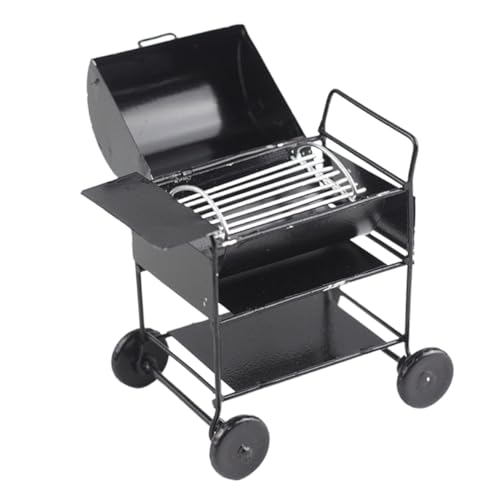 CHICAMPERA Miniatur Grill Für Puppenhäuser BBQ Spielzeug Mit Realistischen Details Für Mini-küchen Und Rollenspiele Fördert Kreativität Und Geschicklichkeit CHICAMPERA Miniatur Grill Für Puppenhäuser BBQ Spielzeug Mit Realistischen Details Für Mini-küchen Und Rollenspiele Fördert Kreativität Und Geschicklichkeit von CHICAMPERA