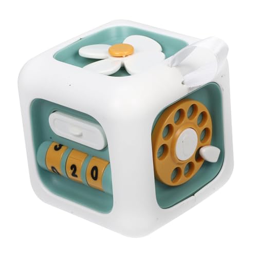 CHICAMPERA Busy Cube Montessori für Kleinkinder Lernspielzeug Feinmotorik für Reisen und Bildung Jahre Grün CHICAMPERA Busy Cube Montessori für Kleinkinder Lernspielzeug Feinmotorik für Reisen und Bildung Jahre Grün von CHICAMPERA