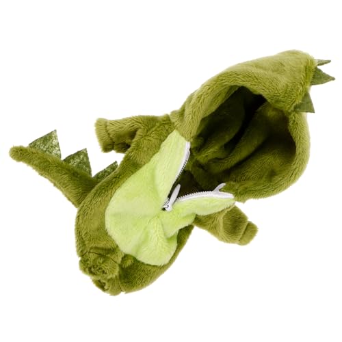 CHICAMPERA Cartoon Dinosaurier Puppenkostüm Wiederverwendbare Puppenkleidung für Puppen Niedliches Overall Design für Vielseitigen Einsatz Leicht und Einfach zu Langlebig von CHICAMPERA
