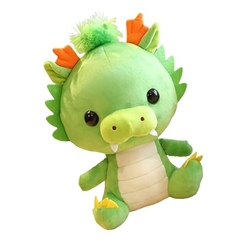 CHICAMPERA Chinesische Drachenpuppe aus Plüsch Großes Maskottchen für Jahr des Drachen Festliche Deko und Neujahrsgeschenk und Farbenfroh für Sammler CHICAMPERA Chinesische Drachenpuppe aus Plüsch Großes Maskottchen für Jahr des Drachen Festliche Deko und Neujahrsgeschenk und Farbenfroh für Sammler von CHICAMPERA