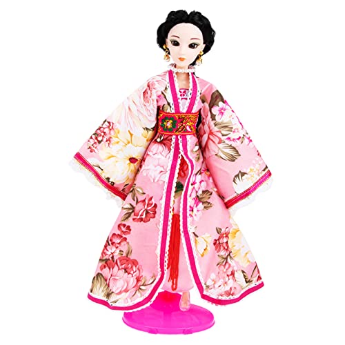 CHICAMPERA Chinesische Traditionelle mit Gelenken Handgefertigte Kleidung und Accessoires Kinderpuppenspielzeug für Kreatives Rollenspiel CHICAMPERA Chinesische Traditionelle mit Gelenken Handgefertigte Kleidung und Accessoires Kinderpuppenspielzeug für Kreatives Rollenspiel von CHICAMPERA