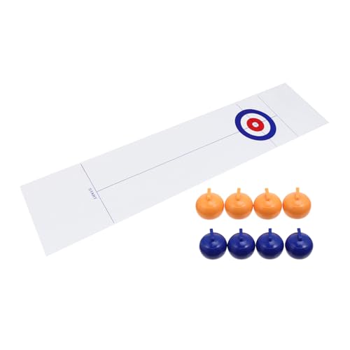 CHICAMPERA Curling Spielset für Lernspielzeug für Tragbares Tischspiel Vlies für Familien und Partys Spaß für Jungen und Mädchen CHICAMPERA Curling Spielset für Lernspielzeug für Tragbares Tischspiel Vlies für Familien und Partys Spaß für Jungen und Mädchen von CHICAMPERA