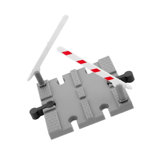 CHICAMPERA DIY Zug Straßenblock Zubehör Realistisches Gleisabsperrung Modell Sicher mit Glatten Kanten Kreatives Bausatz Fantasievolles Eisenbahn szenen Bauen von CHICAMPERA