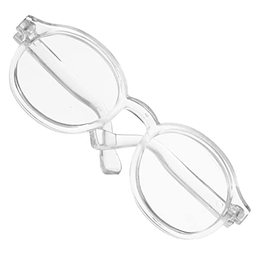 CHICAMPERA Dekorative Puppenbrille aus Stylische Accessoires für Puppenkleidung und Kreative Rollenspiele Transparentes Design für Mehr Spaß und Stil von CHICAMPERA