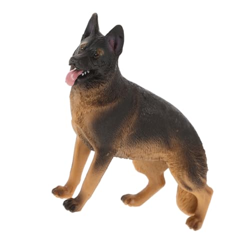 CHICAMPERA Deutsche Schäferhund Figur Realistische Tierfigur Langlebiges für Kognitive Entwicklung Hundedekor für Zuhause und Spielzimmer CHICAMPERA Deutsche Schäferhund Figur Realistische Tierfigur Langlebiges für Kognitive Entwicklung Hundedekor für Zuhause und Spielzimmer von CHICAMPERA