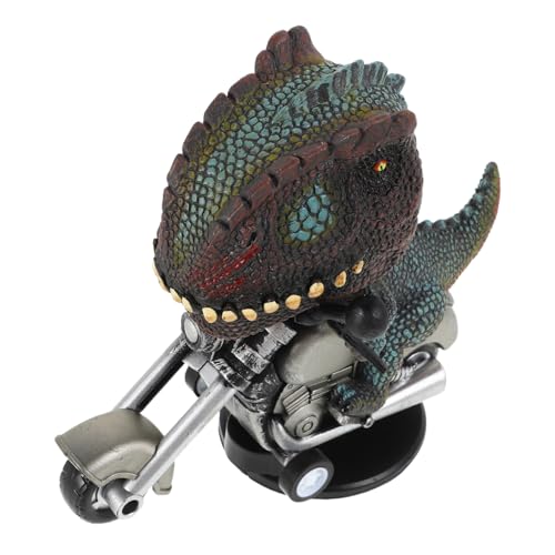 CHICAMPERA Dinosaurier Motorrad Modellspielzeug Kreative Auto Dekoration mit Rotierendem Design Kinderfreundlich und Langlebig für Einen Einzigartigen Touch im Fahrzeuginterieur CHICAMPERA Dinosaurier Motorrad Modellspielzeug Kreative Auto Dekoration mit Rotierendem Design Kinderfreundlich und Langlebig für Einen Einzigartigen Touch im Fahrzeuginterieur von CHICAMPERA