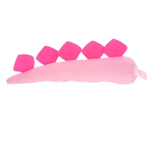 CHICAMPERA Dinosaurier - -Requisiten Dinosaurier -Cosplay -Requisite Zubehör Kostüm Dinosaurierschwanz für Karneval Dinosaurier- -Requisite Stoff Rosa von CHICAMPERA