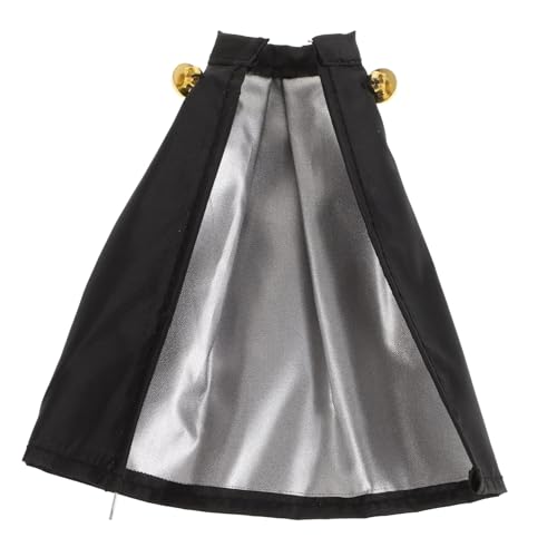 CHICAMPERA Doll Cloak für Spielzeugfiguren Schwarz mit Schnalle Wiederverwendbare Mini Kleidung für Puppen Perfektes Zubehör für DIY Doll Decor und Kreative Spielmöglichkeiten CHICAMPERA Doll Cloak für Spielzeugfiguren Schwarz mit Schnalle Wiederverwendbare Mini Kleidung für Puppen Perfektes Zubehör für DIY Doll Decor und Kreative Spielmöglichkeiten von CHICAMPERA