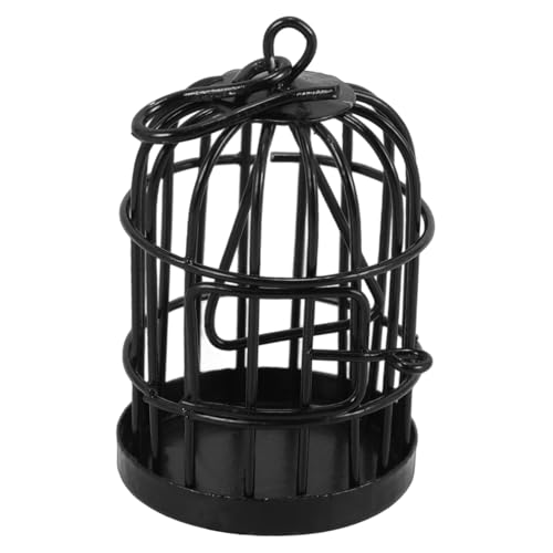 CHICAMPERA Dollhouse Dekorationen Miniatur -szenenzubehör Black von CHICAMPERA