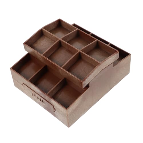 CHICAMPERA Dollhouse Zubehör für Realistisches Spielzeugregal für Obst und Gemüse für Kreatives Rollenspiel und Eltern Junge Mädchen Interaktion Kompakte und Leuchtende Farben CHICAMPERA Dollhouse Zubehör für Realistisches Spielzeugregal für Obst und Gemüse für Kreatives Rollenspiel und Eltern Junge Mädchen Interaktion Kompakte und Leuchtende Farben von CHICAMPERA