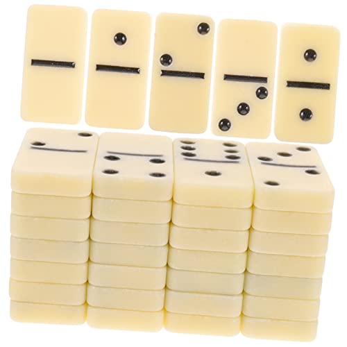CHICAMPERA Dominoes Set Klassisches Gesellschaftsspiel für Erwachsene mit Hochwertigen Dominosteinen mit Schwarzen Punkten für Partys und Familienversammlungen CHICAMPERA Dominoes Set Klassisches Gesellschaftsspiel für Erwachsene mit Hochwertigen Dominosteinen mit Schwarzen Punkten für Partys und Familienversammlungen von CHICAMPERA