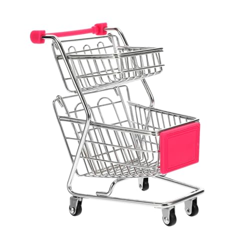 CHICAMPERA Einkaufswagen Kind Spielzeugeinkaufswagen Streitwagen klein vor, Spiel zu Geschäft nachgeahmtes Einkaufswagenspielzeug Mini-Lagerungs-Supermarktwagen Eisen Rosig CHICAMPERA Einkaufswagen Kind Spielzeugeinkaufswagen Streitwagen klein vor, Spiel zu Geschäft nachgeahmtes Einkaufswagenspielzeug Mini-Lagerungs-Supermarktwagen Eisen Rosig von CHICAMPERA