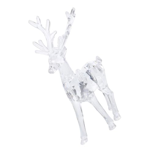 CHICAMPERA Elchverzierung Rentier-Ornamente Weihnachtshirsch Hirsch-weihnachtsdekoration Rentier-weihnachtsdekor Hirschfiguren Rentierdekor Rentier-Figur Rentierfiguren Transparent Acryl CHICAMPERA Elchverzierung Rentier-Ornamente Weihnachtshirsch Hirsch-weihnachtsdekoration Rentier-weihnachtsdekor Hirschfiguren Rentierdekor Rentier-Figur Rentierfiguren Transparent Acryl von CHICAMPERA