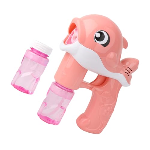CHICAMPERA Elektrische Tragbare Bubble Machine mit LED Licht und Musik Niedliches Delfin Design Inklusive Flaschen Seifenblasenwasser Leichtes Interaktives für Kindergeburtstag Garten Park CHICAMPERA Elektrische Tragbare Bubble Machine mit LED Licht und Musik Niedliches Delfin Design Inklusive Flaschen Seifenblasenwasser Leichtes Interaktives für Kindergeburtstag Garten Park von CHICAMPERA