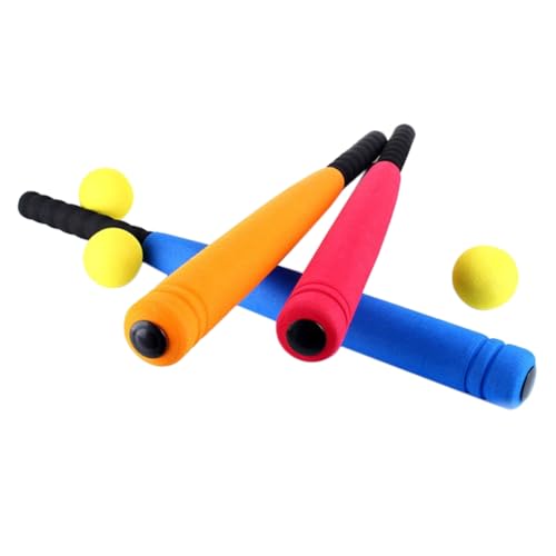 CHICAMPERA Eva Baseballspielzeug für Farbige Baseballschläger für Outdoor Sport für Garten und Parkaktivitäten Fördert Geschicklichkeit und Interaktion Zufällige Farbe Zufällige Farbe von CHICAMPERA