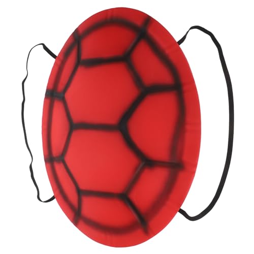 CHICAMPERA Eva Schildkrötenpanzer Kostüm für Roter Cosplay für Halloween und Karneval Leicht und Bequem für Partys und Verkleidungen Einzigartiges Design für Besondere Anlässe von CHICAMPERA