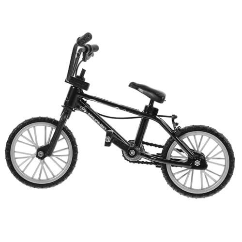 CHICAMPERA Miniatur Fahrrad Zubehör Für Kreative Dekoration Geeignet Für Miniatur Landschaften Und Spielzeug-szenen Doppelte Bremsen Schwarz CHICAMPERA Miniatur Fahrrad Zubehör Für Kreative Dekoration Geeignet Für Miniatur Landschaften Und Spielzeug-szenen Doppelte Bremsen Schwarz von CHICAMPERA